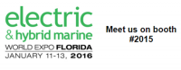 Visit Dana at booth 2015 at the Electric and Hybrid Marine World Expo