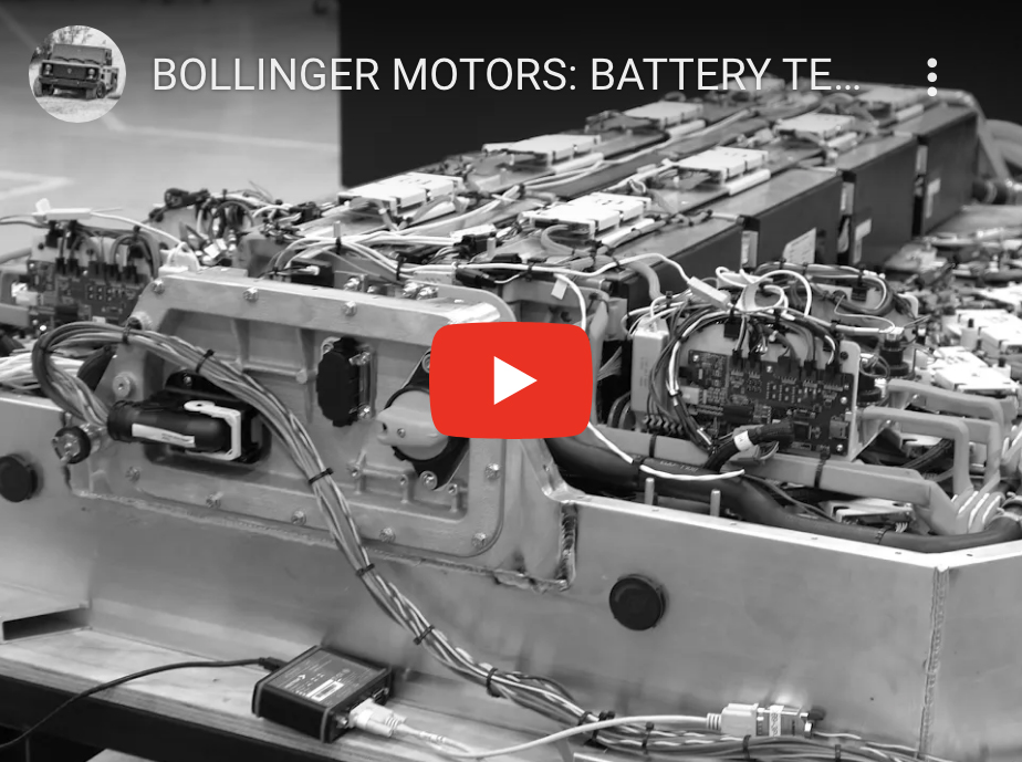 BOLLINGER MOTORS BATTERY TESTING PREP